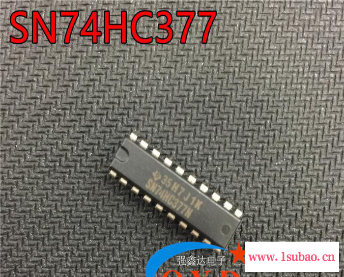 直插 SN74HC377N SN74HC377八D型触发器