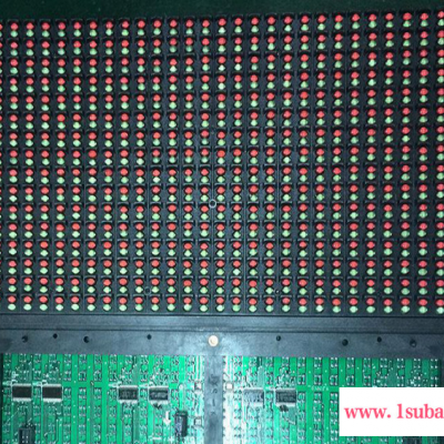 LED显示屏模组 P10户外双色模组 P10红绿双色单元板