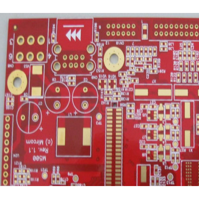 四层红油沉金板   pcb打样 加急PCB板 盲埋孔及阻抗板 HDI八层板子