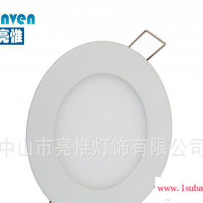 厂家批发led圆形面板灯3W led面板灯3W 面板灯3W 低价销售