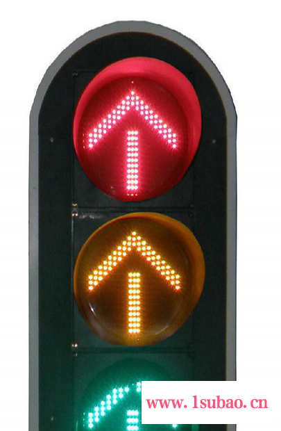 LED交通信号灯Ф400框架式左转+掉头二合一红黄绿三单元