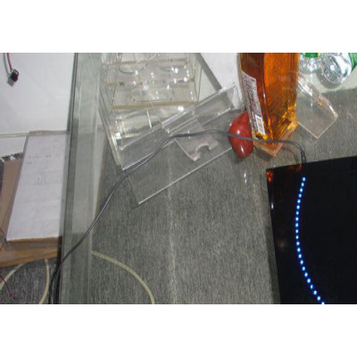 ,LED发光板，1CM黑色亚克力，蓝色LED灯光