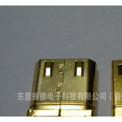 MINI HDMI Male 带PCB（夹板式）连接器