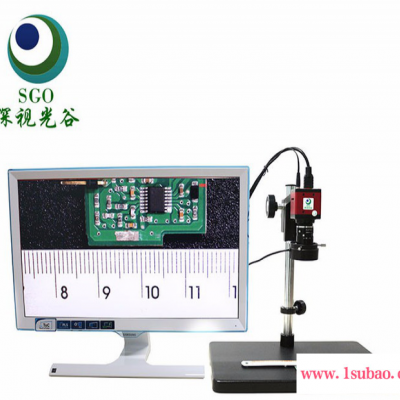 厂家直供 专业的PCB板大视野检测显微镜 视场范围大 成像清晰