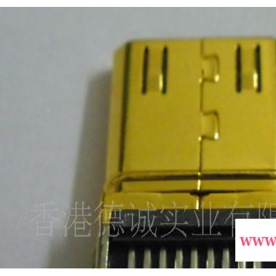 MINI HDMI C TYPE 带PCB板 夹板式连接器