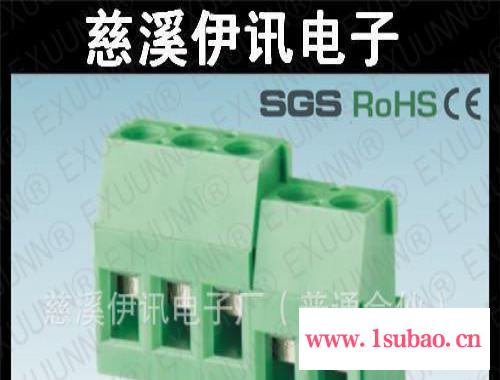 E-XUN/E-XUUNN伊讯螺钉式端子欧式PCB板接线端子