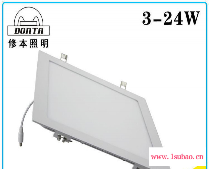 【修本照明】3-24w 嵌入式led方形面板灯 分阶段付款仅