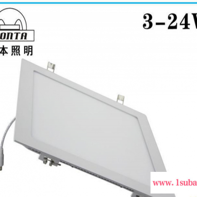 【修本照明】3-24w 嵌入式led方形面板灯 分阶段付款仅