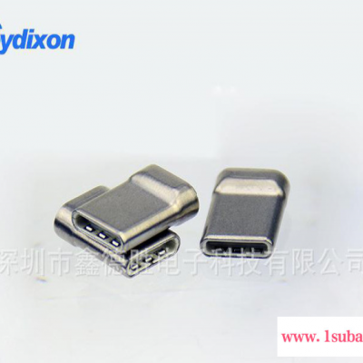 专业Type c 铆合镀镍PCB板 USB 3.1连接器 TYPE C手机插头