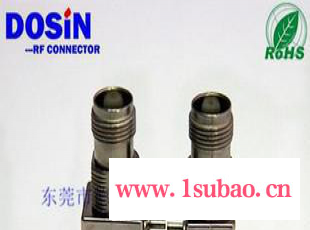 全金属TNC-KWE射频连接器 PCB印刷电路板制TNC板端接头图2