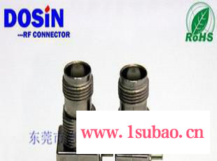 全金属TNC-KWE射频连接器 PCB印刷电路板制TNC板端接头图3