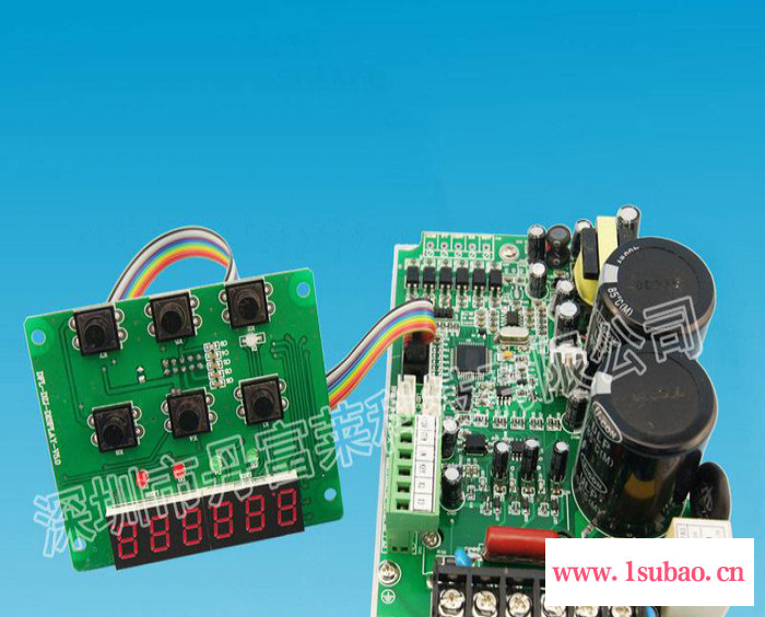超静音端子机变频器 **220V 0.75w压着机专用变频控制板
