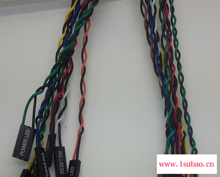 专业生产印字杜邦2.54端子线 服务器控制板花排线