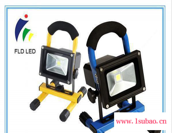 特价LED太阳能投光灯太阳能充电板泛光灯手提灯LED充电应急
