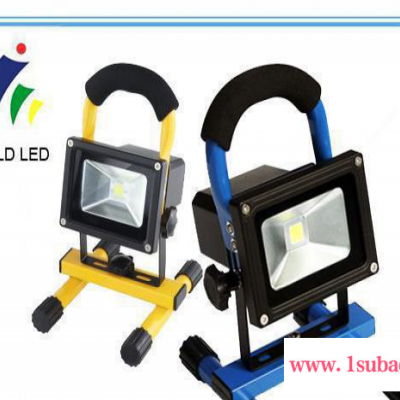 特价LED太阳能投光灯太阳能充电板泛光灯手提灯LED充电应急
