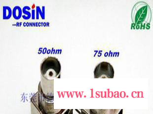 全金属锌合金BNC-KWE射频连接器  弯头BNC板端PCB视频接头图2