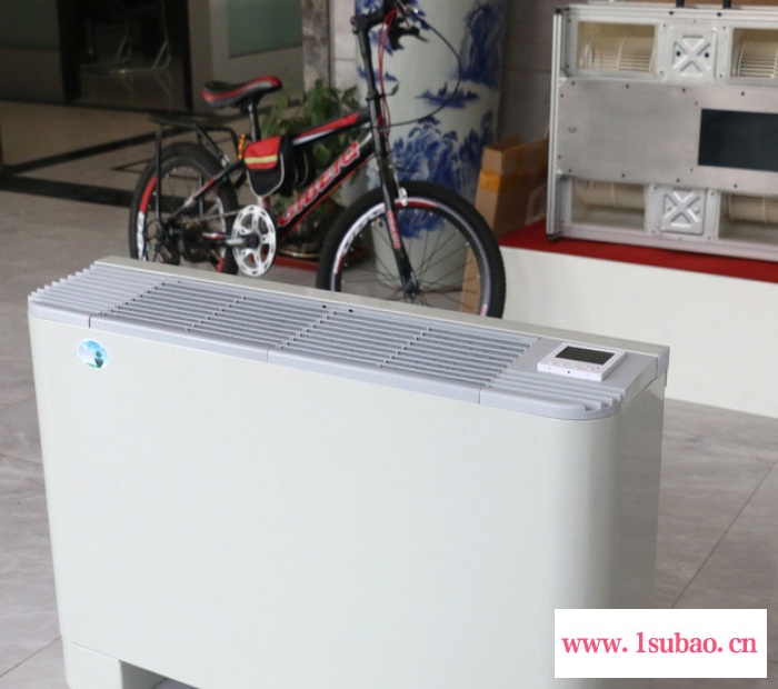 立式明装风机盘管水空调煤改井水冷暖空气能两用壁挂炉水空调图2