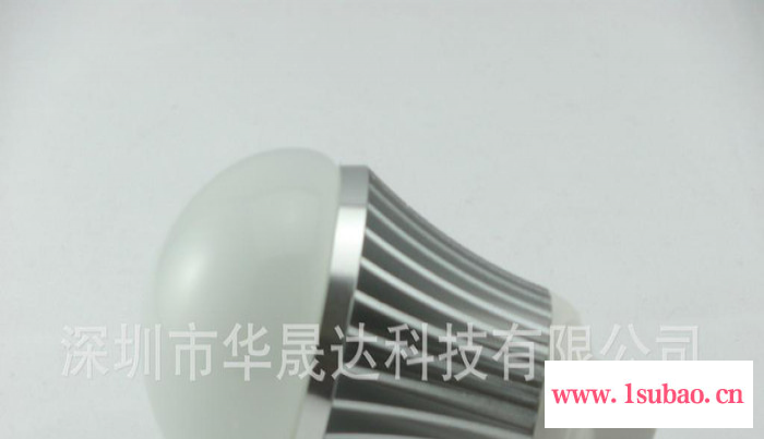 **工模5W大功率LED球泡灯外壳套件 PC乳白灯罩图2