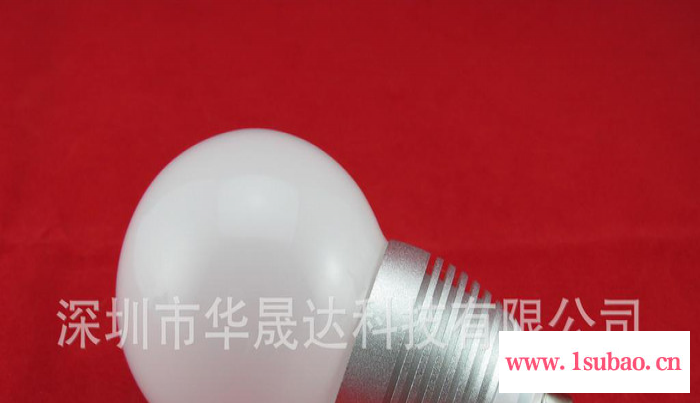 LED蜡烛球泡灯外壳 蜡烛 G60玻璃灯罩 3W图3