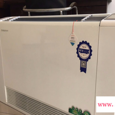 立式明装家用暖气风机盘管水空调空气能壁挂式超薄冷暖两用井水