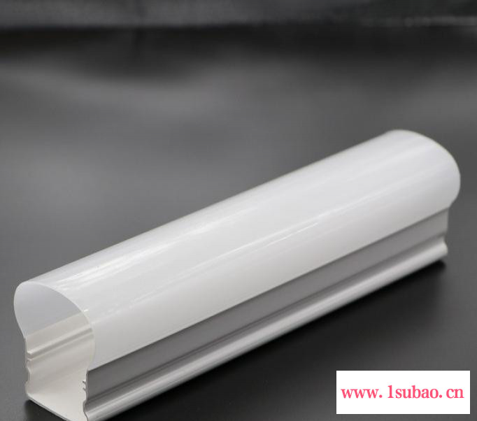 **无拉痕高透光率PC全塑双色管外壳 PC灯罩 LED灯管外壳配件图3