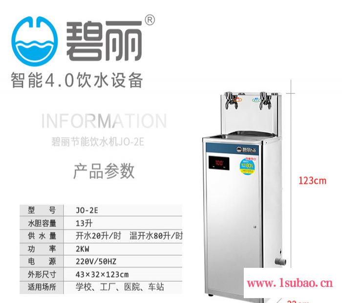 学校幼儿园过滤碧丽直饮机50人双温水净水器医院工厂饮水机JO-2E茶水间直饮水车间直饮机图5