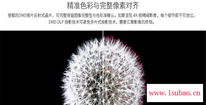 【子涛】 4200流明1280 x 800P 高清智能投影仪带遥控器 安卓6.0图3