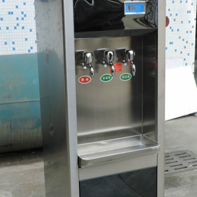 供应**绿点（GREENDROP）H800A不锈钢饮水机 商务机 豪华饮水机 RO五级过滤加热一体机