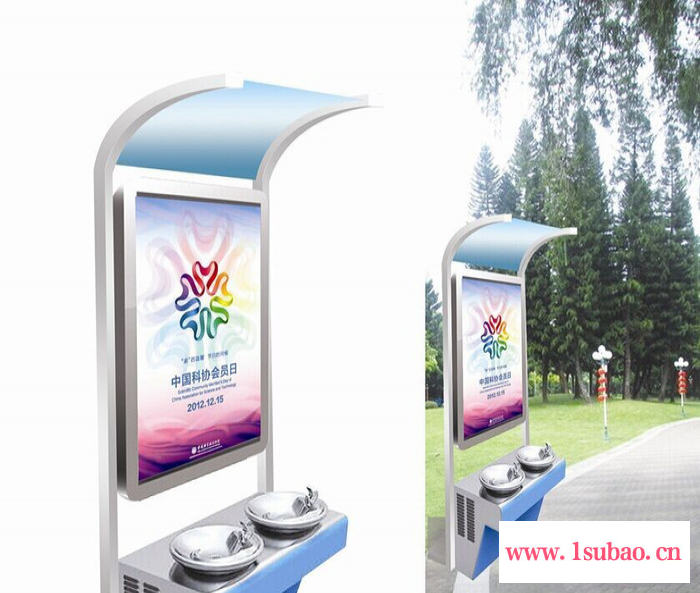 湖南常德饮水机/豪华不锈钢平台饮水台/ 户外饮水台批发图2