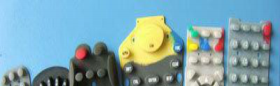 遥控器按键/导电硅胶按键/模压硅胶制品