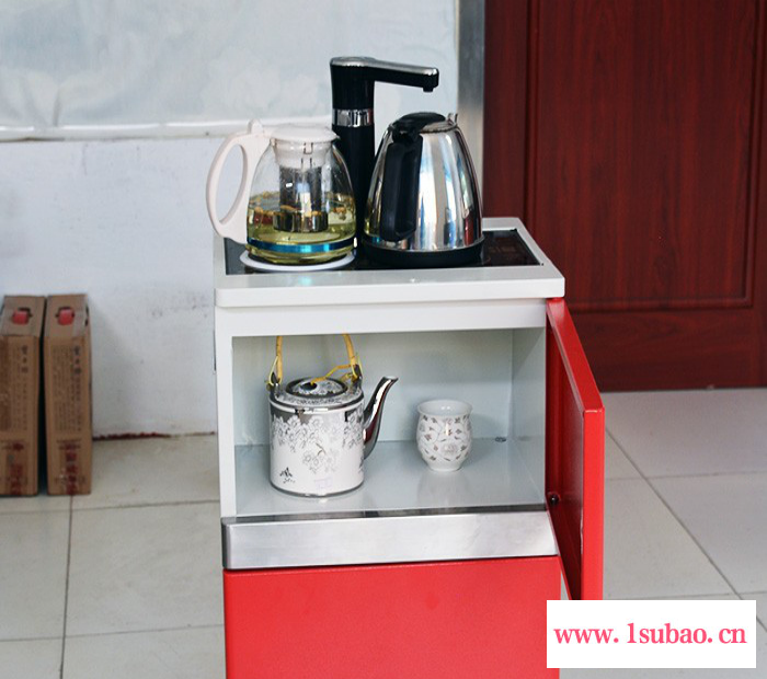 【福芮洋茶吧机】煮茶神器 饮水机家用立式冷热节能包胶壶防烫多功能全自动上水智能茶吧机