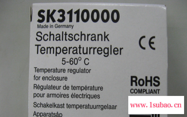 原装威图rittal温控器 3110000 SK3110.000温度调节器机柜风扇温控器
