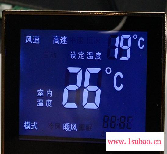供应触摸屏空调温控器   液晶温控器 上海恩亿601温控器