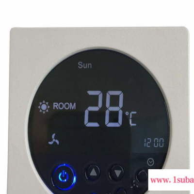 风机盘管温控器 智能液晶温控器 中央空调温控面板 电动阀 包