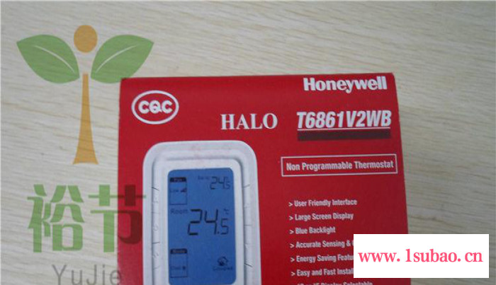 Honeywell霍尼韦尔T6861V2WB智能温度控制调节器中央空调温控器