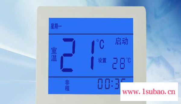 供应加拿大汀进口普莱斯电暖气温控器W626 智能编程低温防冻功能