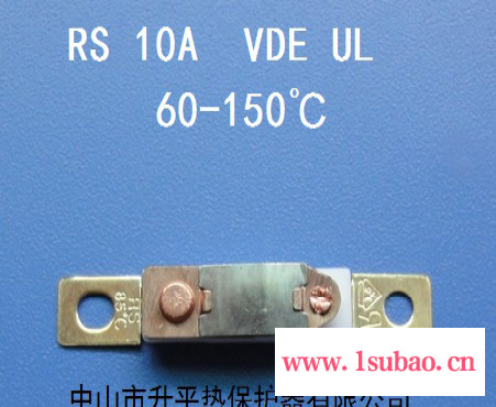 RS 10A VDE UL双金属热保护器温控器温度开关温控开关