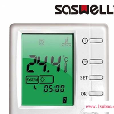 英国森威尔saswell电地暖水地暖房间温控器SAS803系