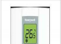 代理霍尼韦尔HoneywellT6812液晶面板温控器数字式