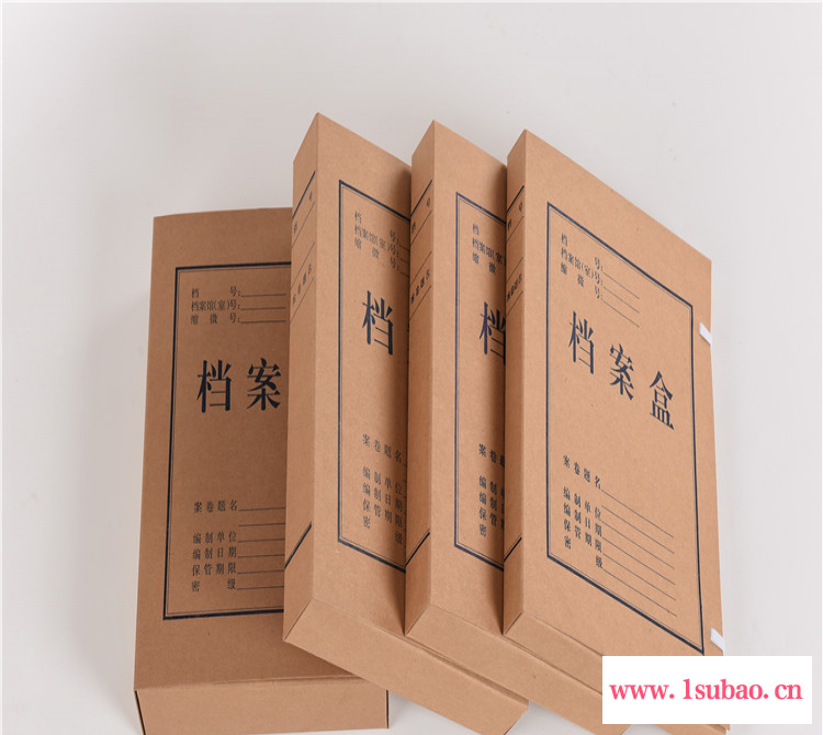 诚海 科技档案盒 会计收纳盒 可定制加工图3
