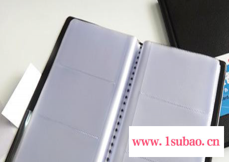 **名片册 A1556 180张 抗静电内袋 硬皮名片册 名片夹图3