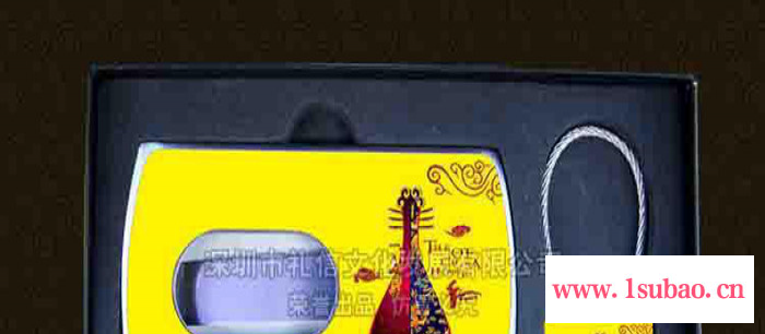 不锈钢推式名片盒直销质量好 中国风名片夹**纪念品图2