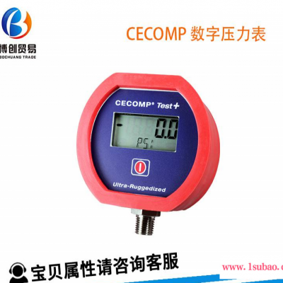 CECOMP 数字压力表 DPG1000B200PSIG-5 压力转换计算器 检查机械压力表