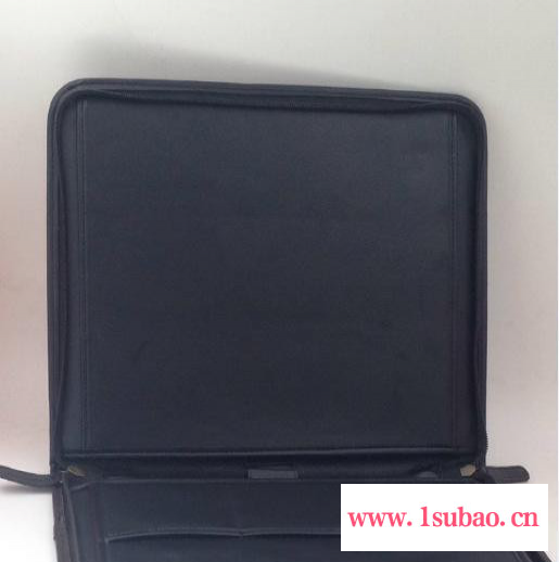 【老犀牛皮具】定制 pu资料夹经理夹文件夹拉链包【品牌】图2