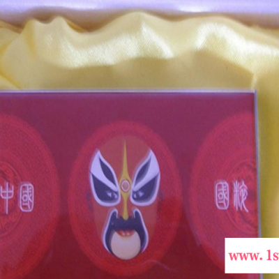 2014深圳U盘工厂直销中国红礼品套装  红瓷名片夹 办公会议