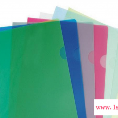 厂家定做PP文件夹 透明L型文件夹 UV印刷a4文件夹 塑料盒文件夹