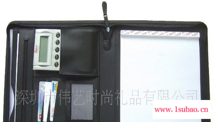 真皮文件夹/真皮笔记本/PU经理夹/notebook cas图3
