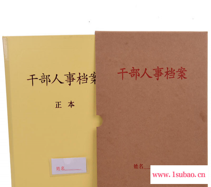 干部人事文件夹  诚海档案 硬纸板材质 可定制 全国包邮 现货批发图2