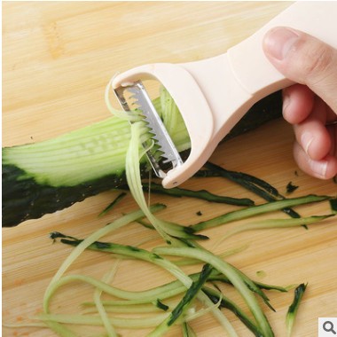 二合一削皮刀刮皮器家用厨房水果蔬菜刨刀不锈钢多功能刨丝器瓜刨