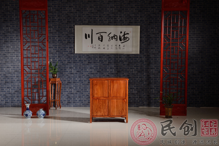 D3001-1非花两门鞋柜09